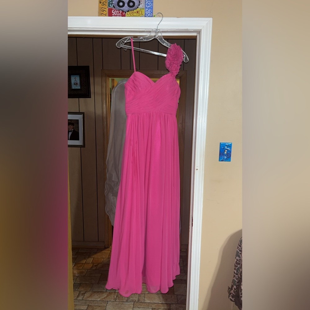 Poly Usa bridesmaids dress